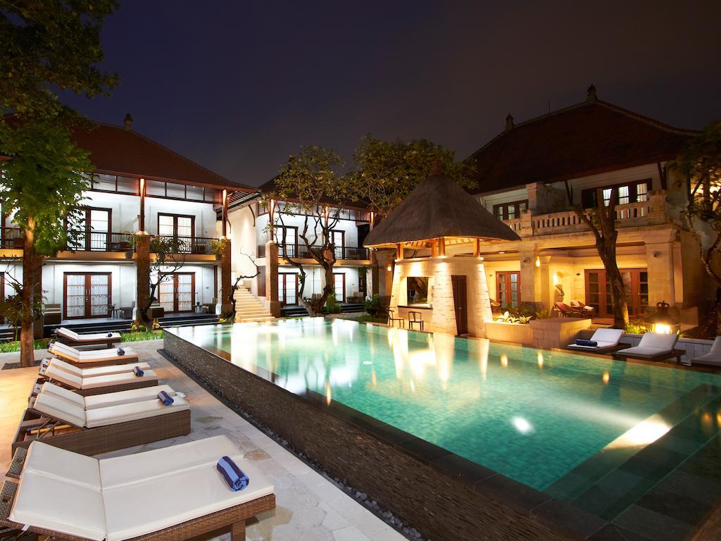 กรียา ซานเทรียน อะ บีช รีสอร์ท ซานูร์ ภายนอก รูปภาพ